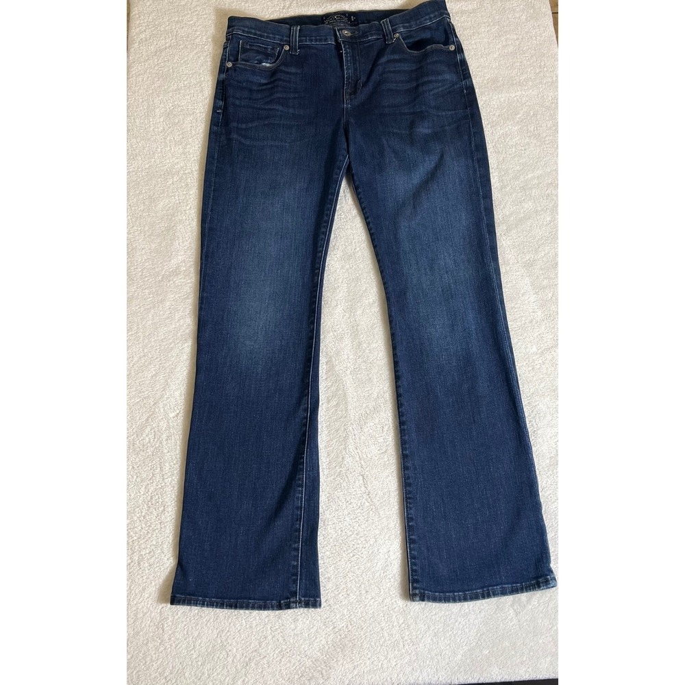 Lucky Brand Brooke Boot Jeans Dark Wash Denim Womens Size 10/30  Bootcut